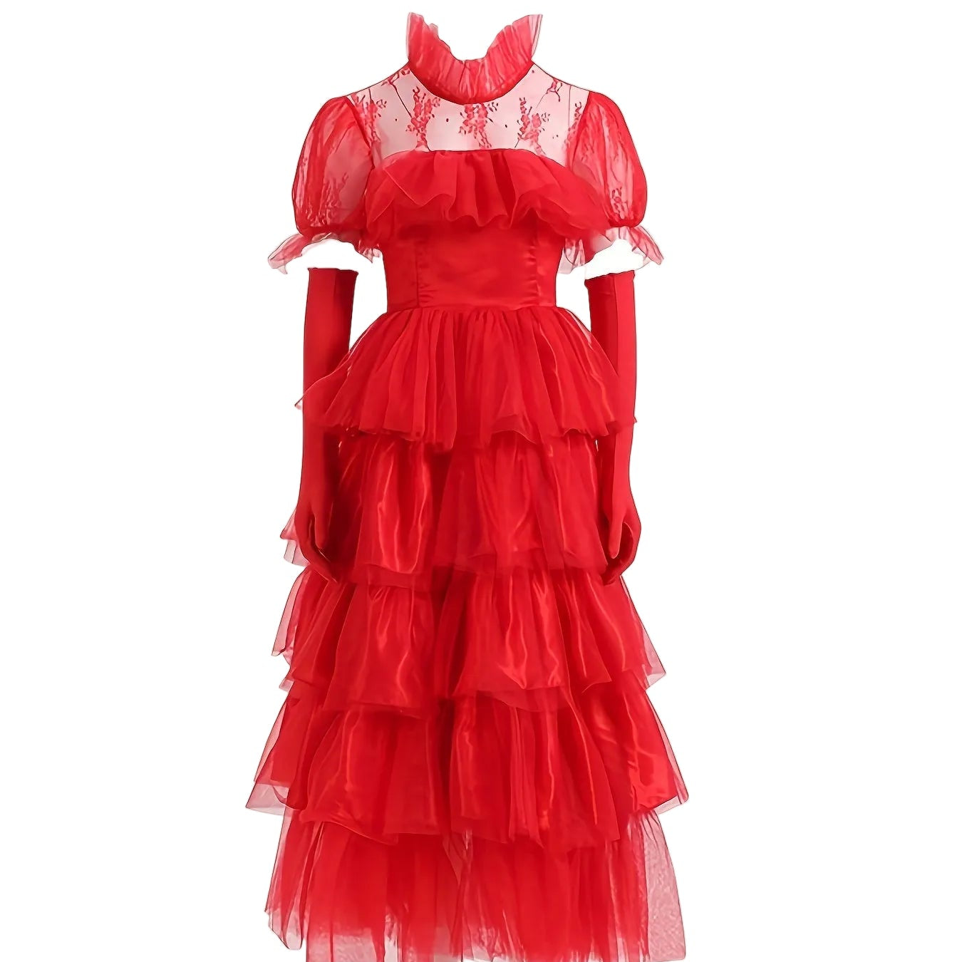 Kvinners Maxi Kjole Gotisk Stil 1
