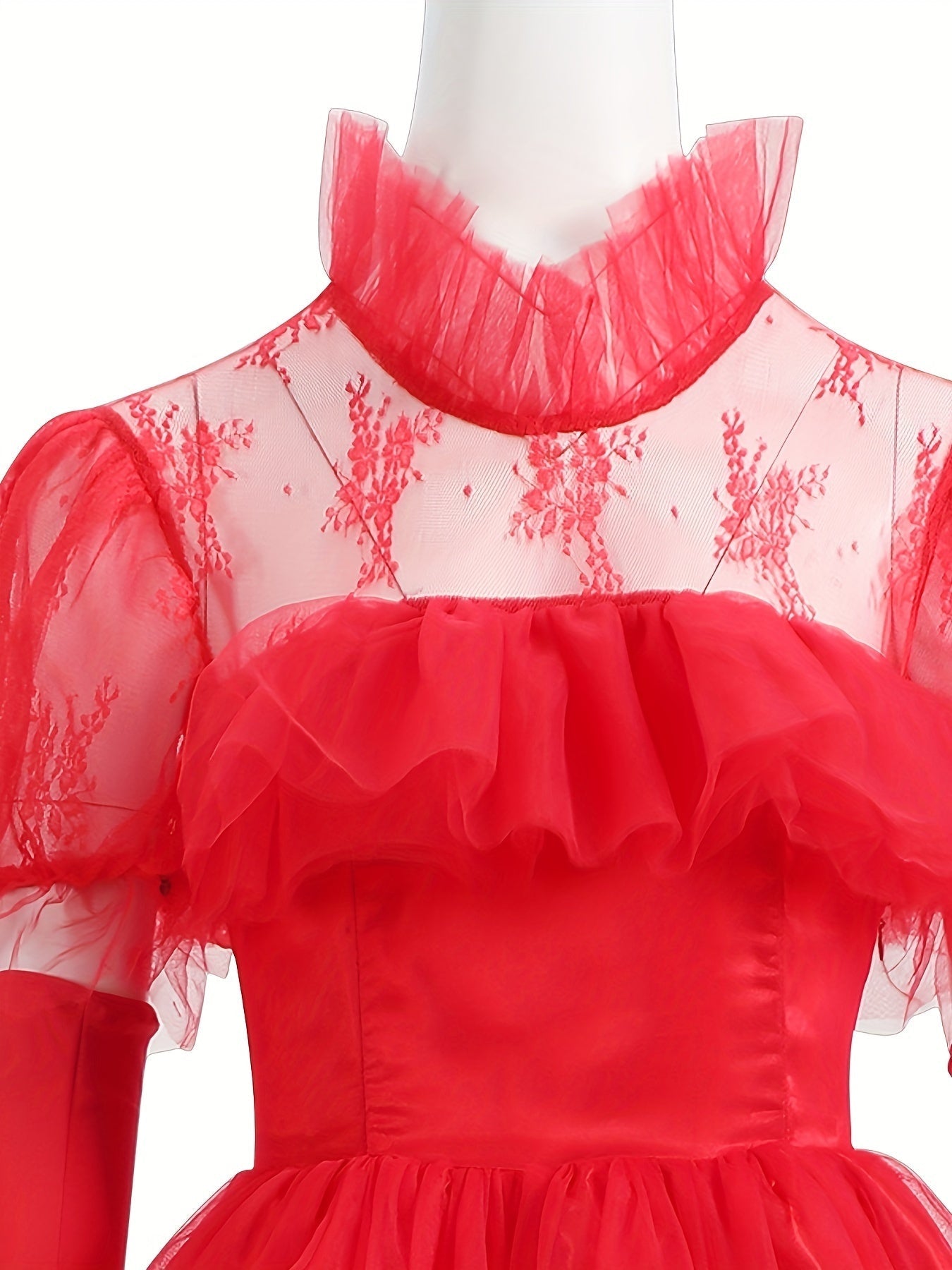Kvinners Maxi Kjole Gotisk Stil 3