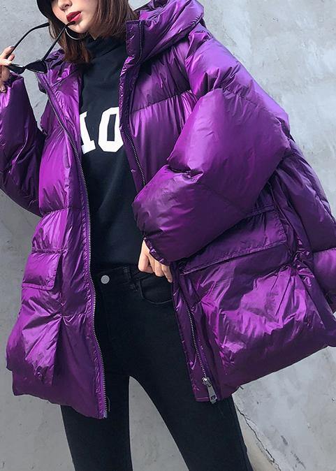 Kvinners Parkas med Hetta og Lommer 1