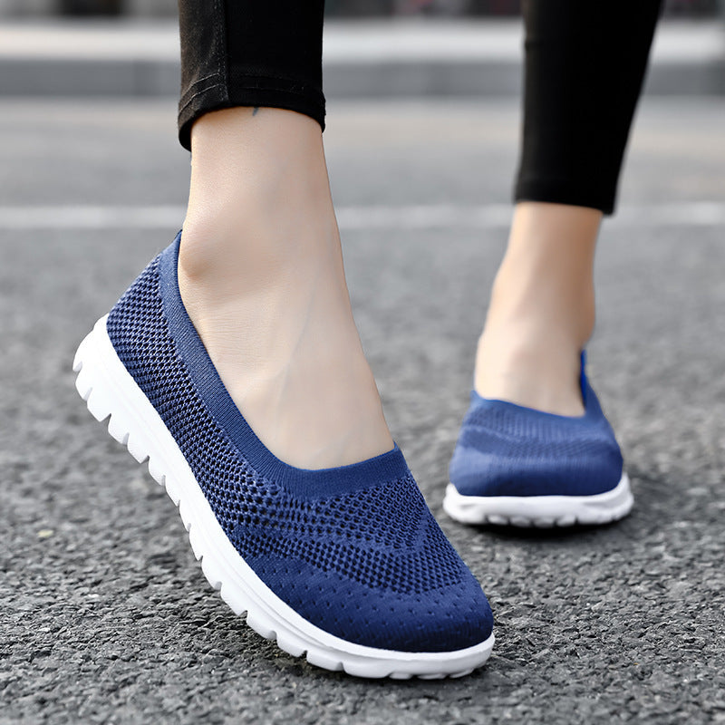 Kvinners Slip-On Joggesko Lett og Pustende 4