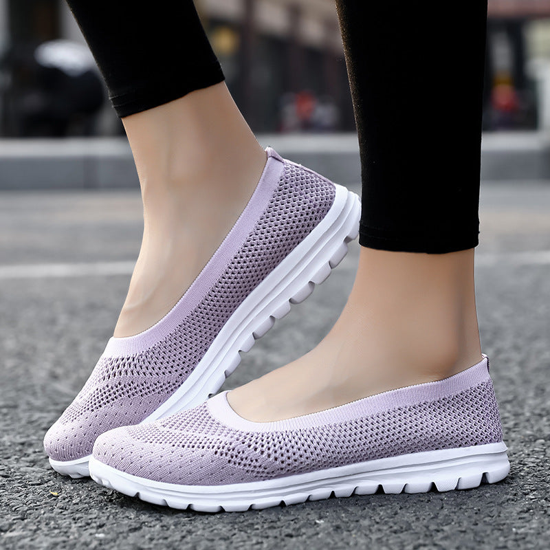 Kvinners Slip-On Joggesko Lett og Pustende 5