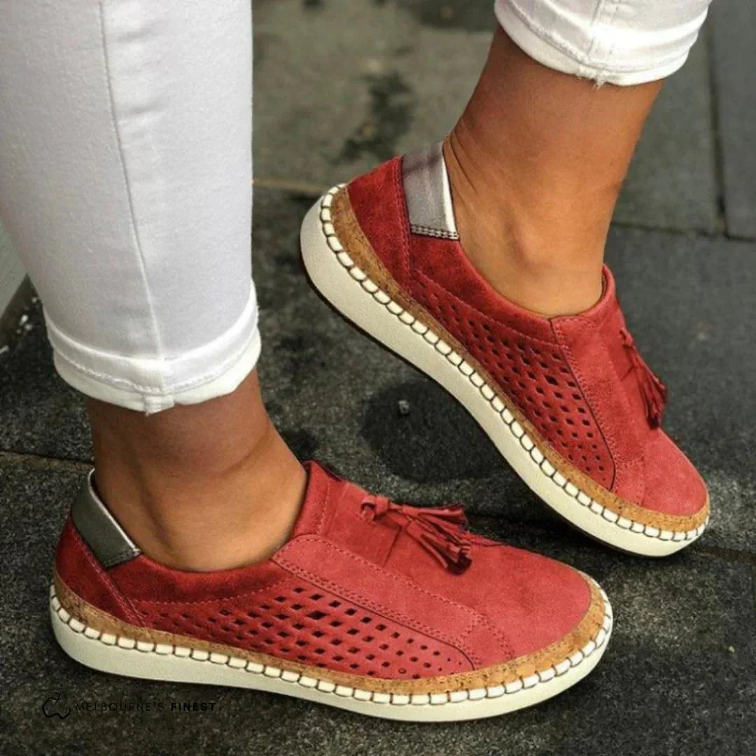 Kvinners Slip-On Loafers Uformell Stil 1