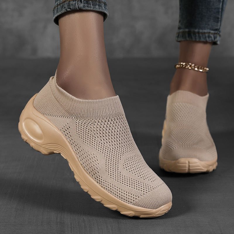 Kvinners Slip-On Sportssko med Pustende Design 1