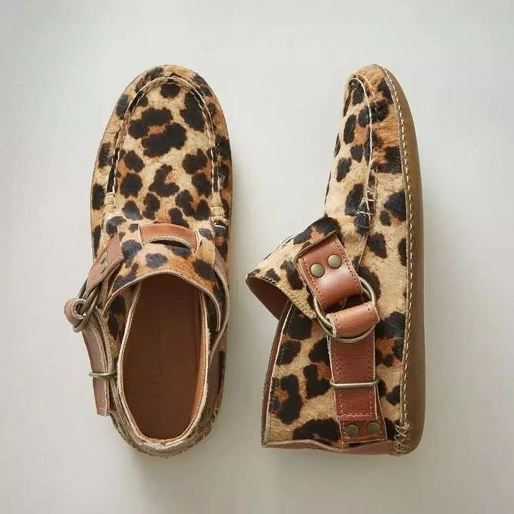 Kvinners Slip-on-sko med Kunstnerisk Kattdesign 8