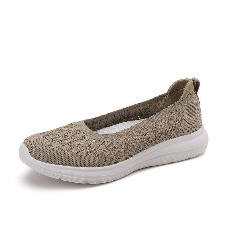 Kvinners Slip-on Fritidssko med Pustende Design 6