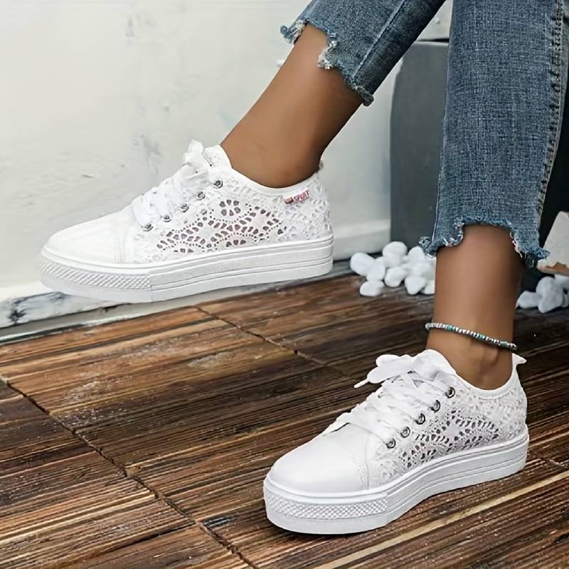 Kvinners Sneakers Blonder Stilren Design 4
