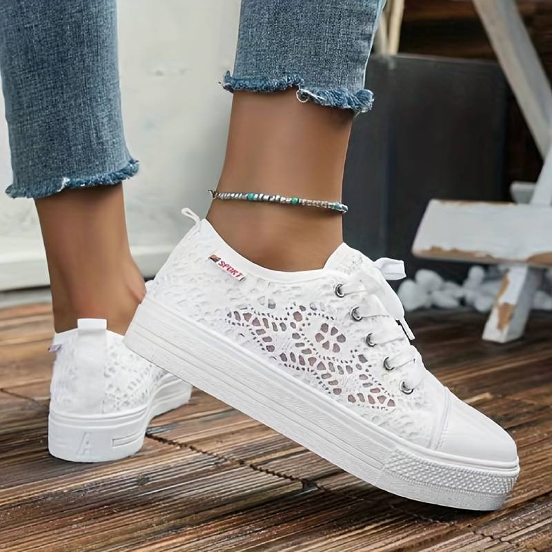 Kvinners Sneakers Blonder Stilren Design 5