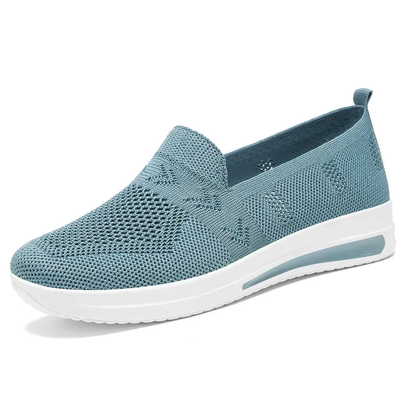 Kvinners Sneakers Lettvekt Mesh Slip-On Syntetisk 7