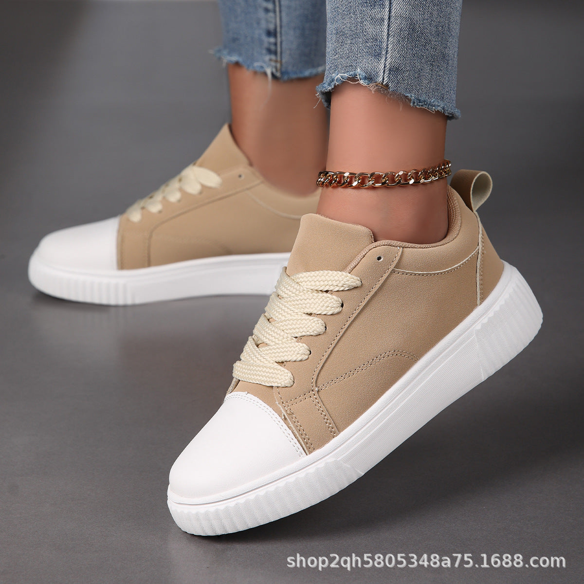 Kvinners Sneakers Pustende Design Moderne 1