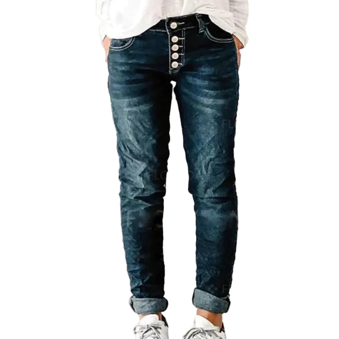 Kvinners Sommerjeans Løs Passform 0