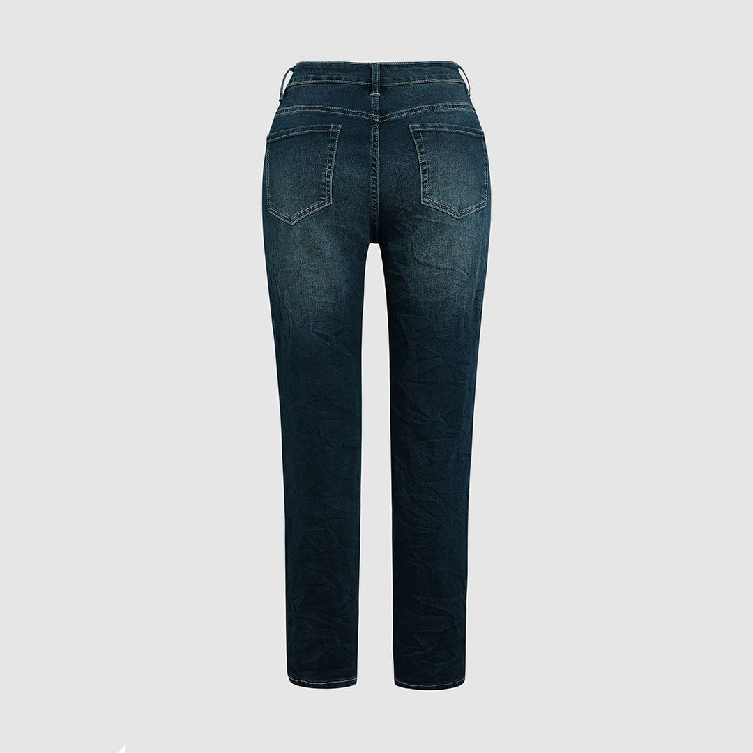 Kvinners Sommerjeans Løs Passform 7
