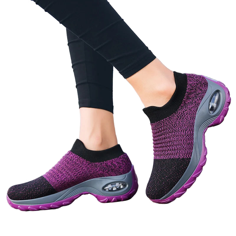 Kvinners Sportssokker Moderne Syntetisk med Tykk Såle og Luftpute 2