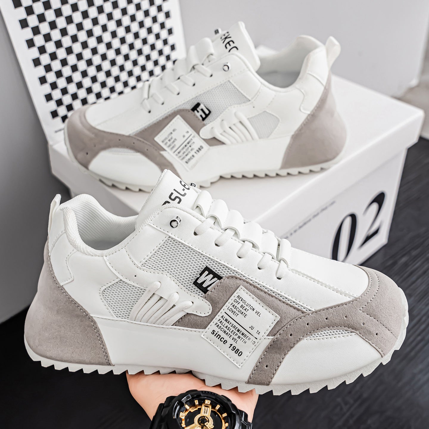 Kvinners Sporty Joggesko med Innovativ Demping 7