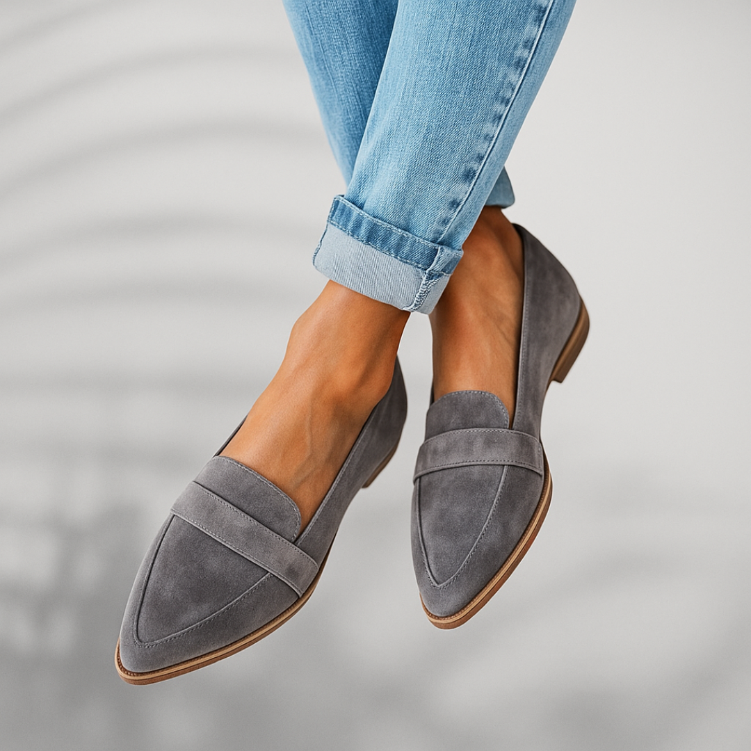 Kvinners Tå-Loafers Stilig Design 1