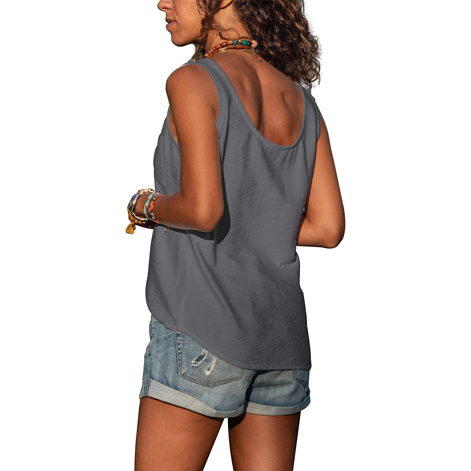 Kvinners Tanktop Ibiza-inspirert Stil 1