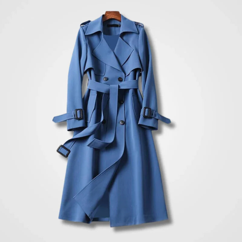 Kvinners Trenchcoat med Elegant Design 2