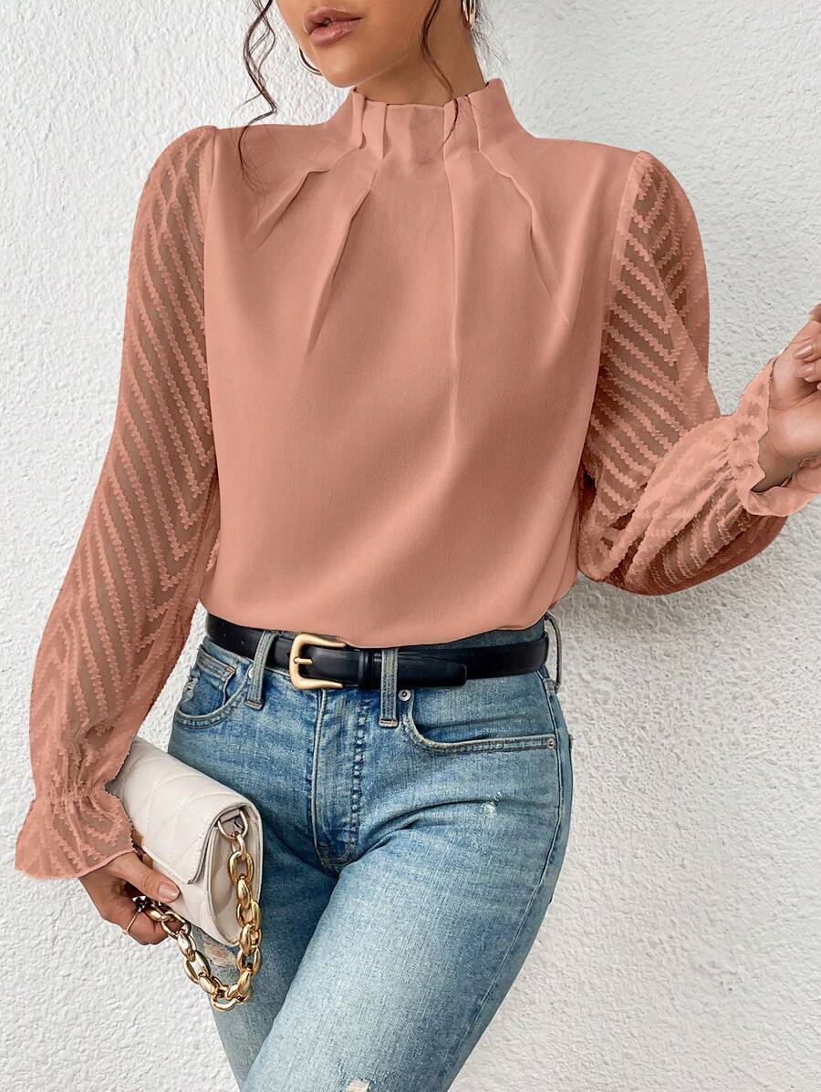 Kvinners Turtleneck Genser Uformell Stil 4