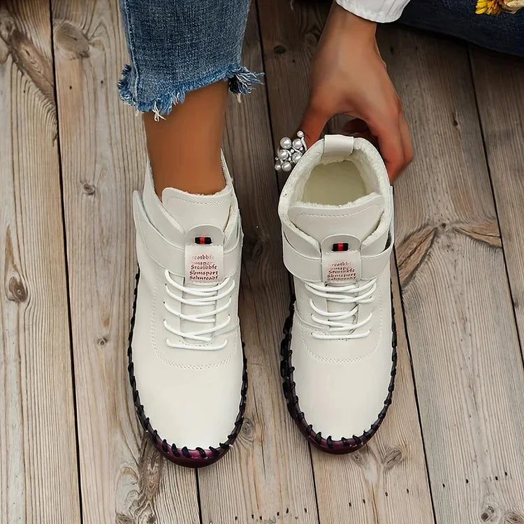 Kvinners Vinter Sneakers Stilig Isolert Design 5