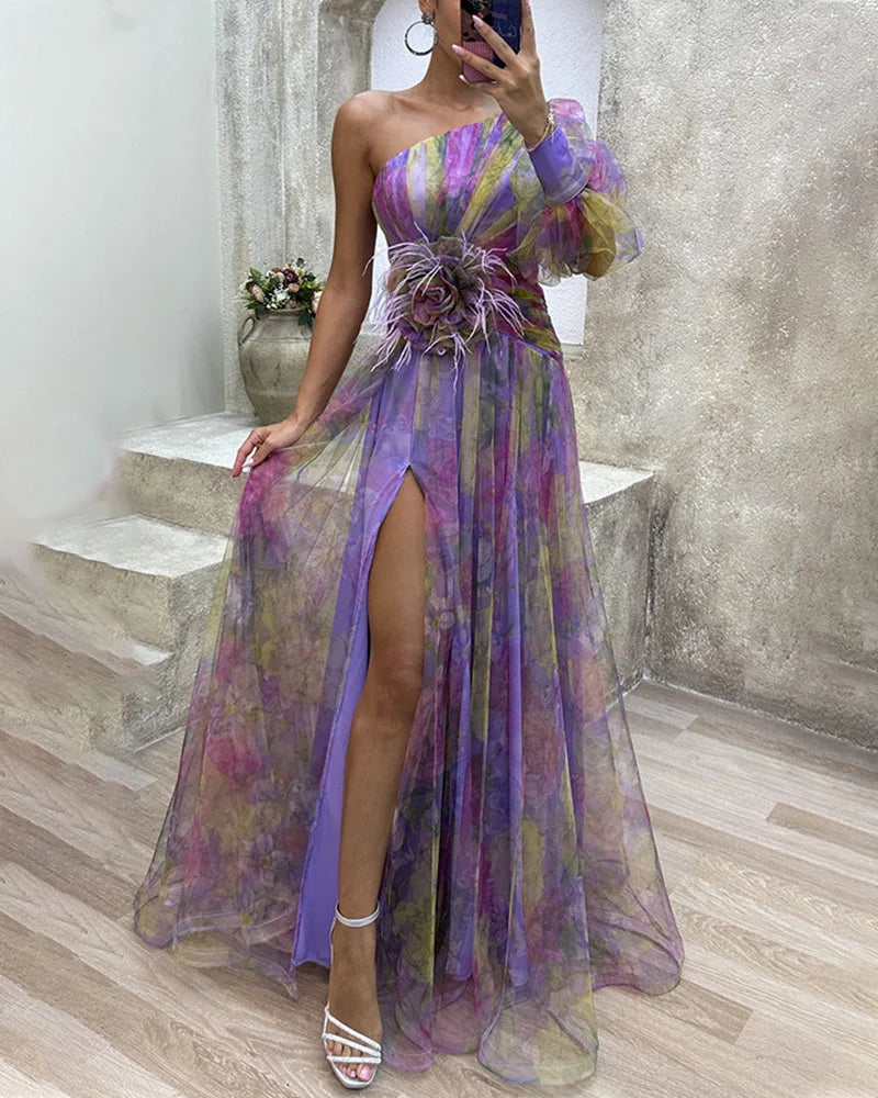 Kvinnes Aftenkjole Off-the-Shoulder 1