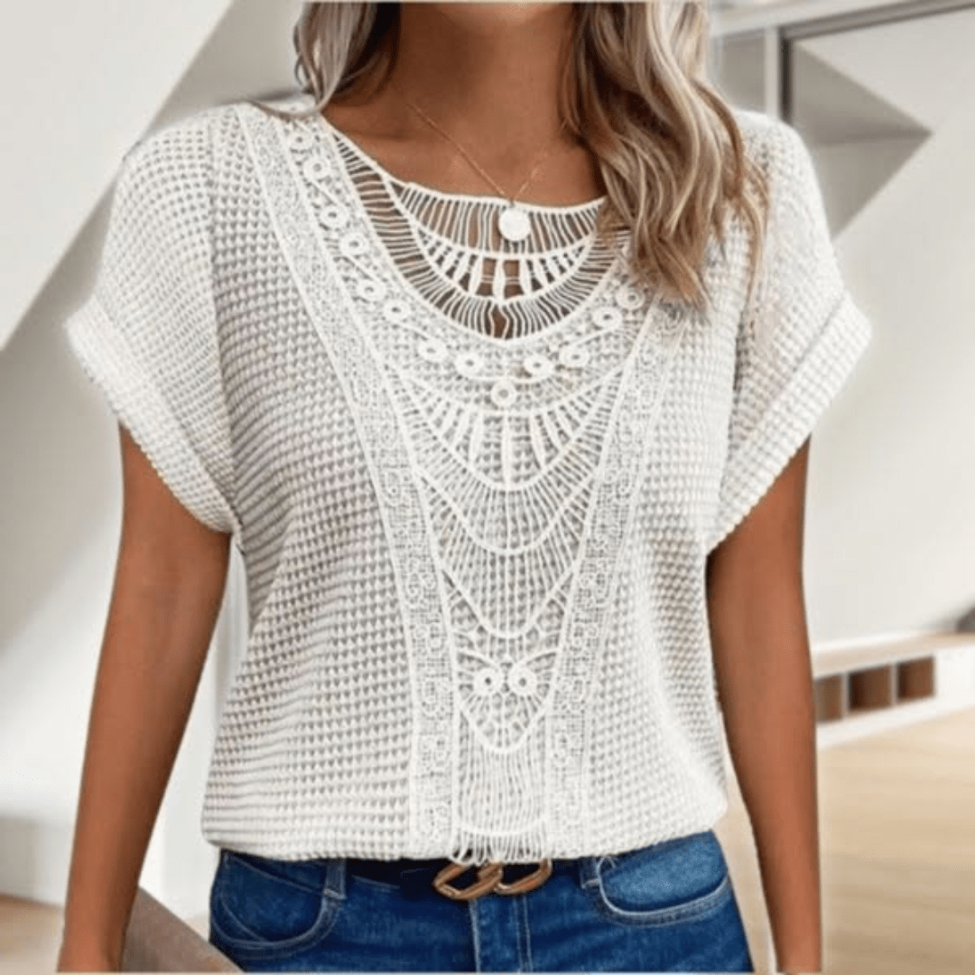 Kvinnes Bluse Ibiza-inspirert 1