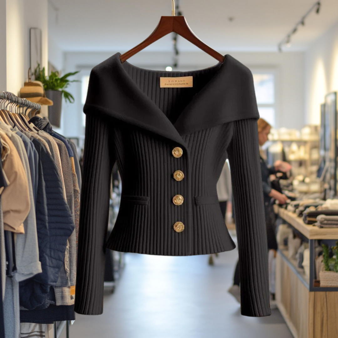 Kvinnes Cardigan med Elegant Design 3