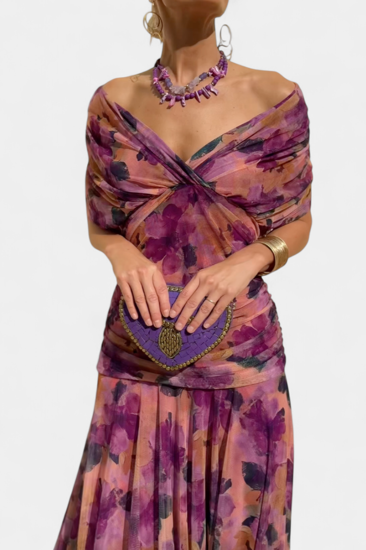 Kvinnes Kveldskjole Off-the-Shoulder 11