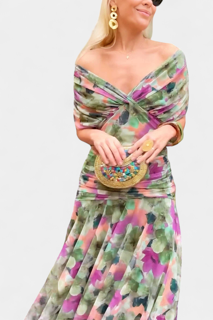 Kvinnes Kveldskjole Off-the-Shoulder 8