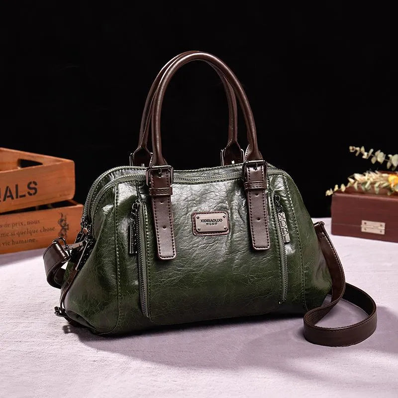 Kvinnes Vintage Veske Praktisk Design 8
