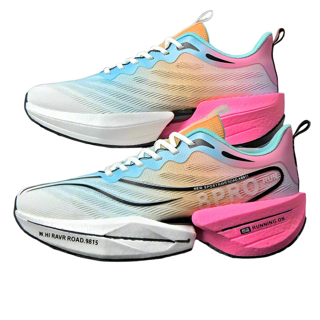 Løpesko Unisex Karbonplate Pustende Mesh til Maraton 3