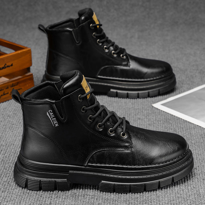 Menns Ankelstøvletter med Sklisikker Såle 2