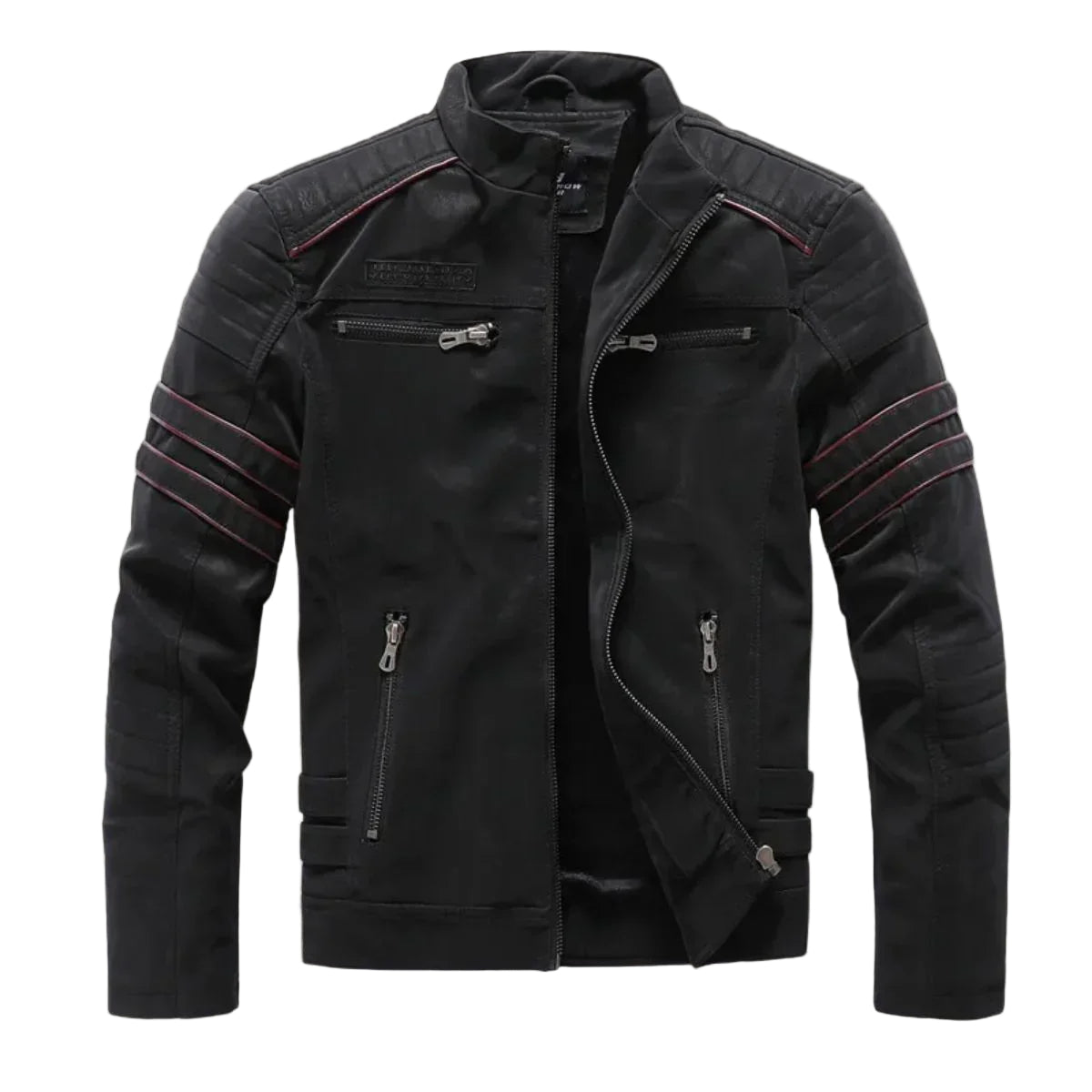 Menns Bikerjakke Torino-stil 0