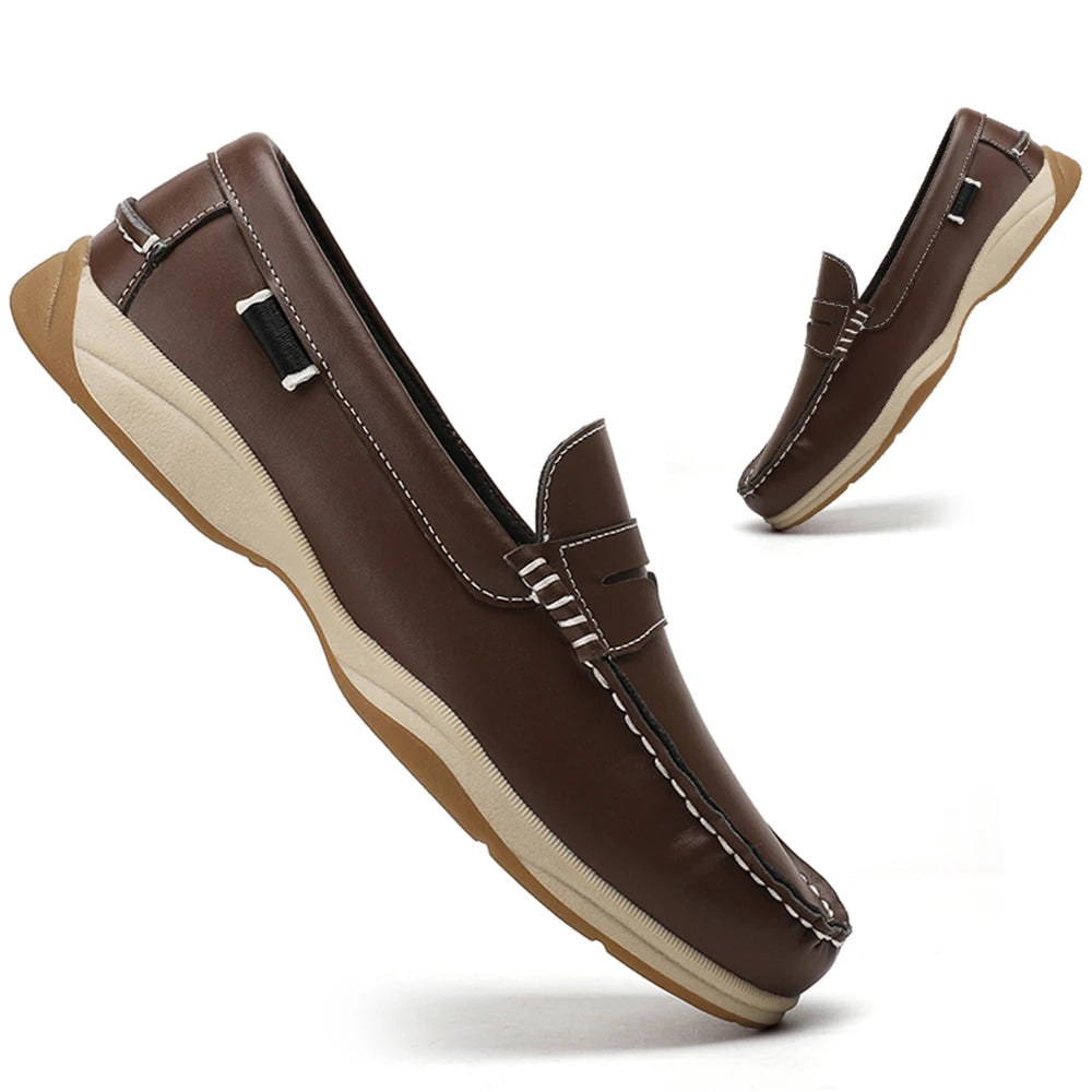 Menns Casual Loafers Sko 6