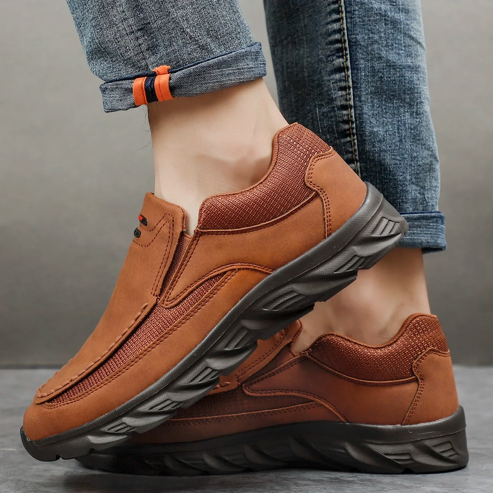 Menns Casual Sko Loafers 1