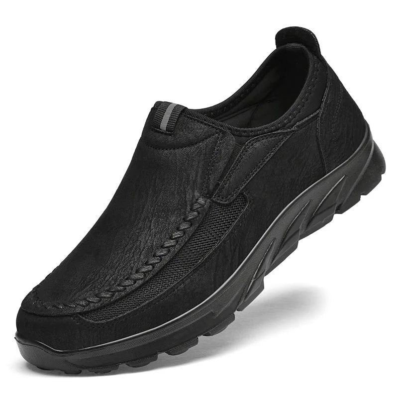 Menns Fritidssko Loafers i Retro Stil 7