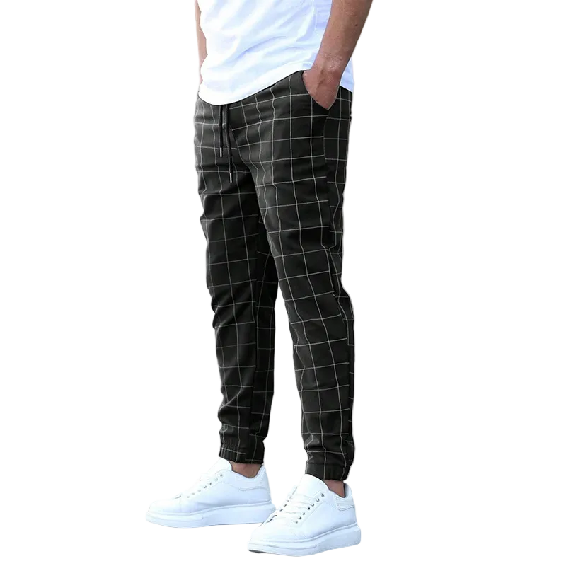 Menns Joggebukser Rutete Design 0