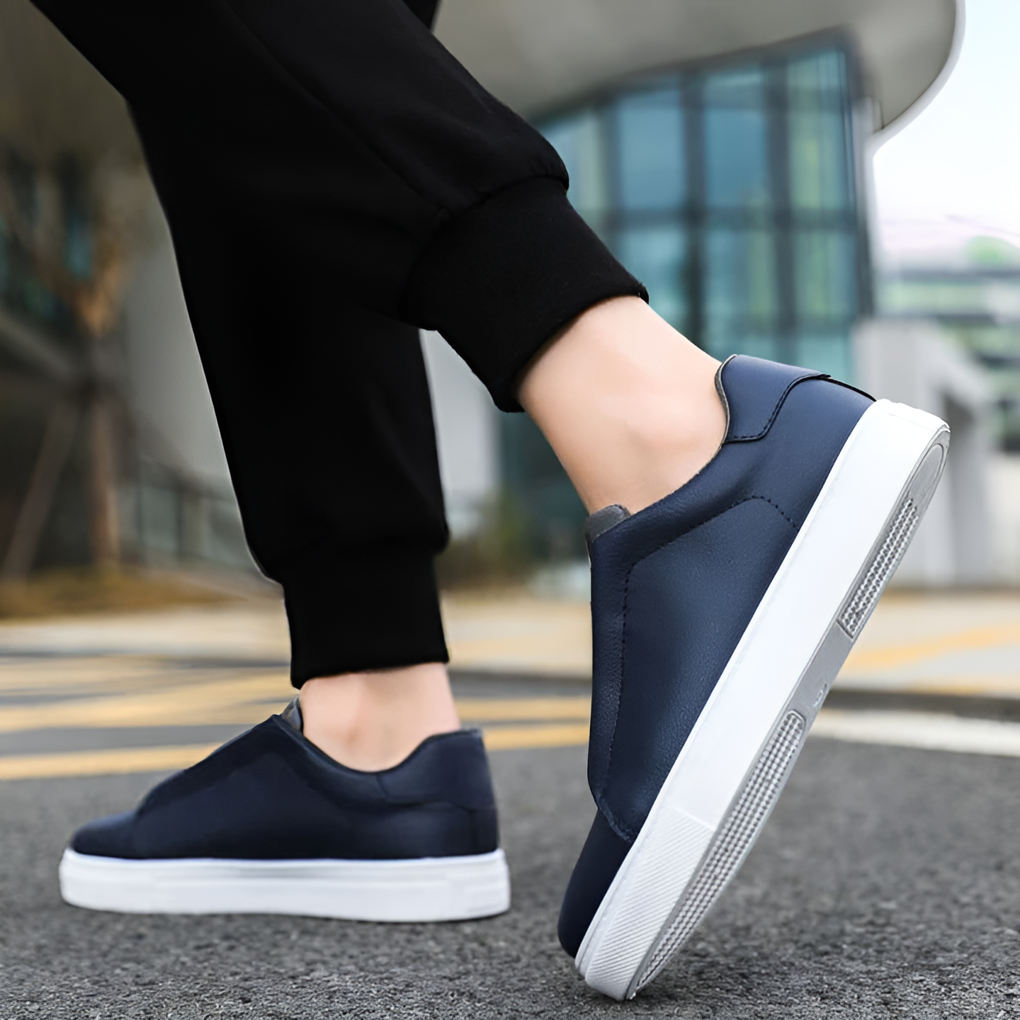 Menns Joggesko Klassisk Stil Minimalistisk Design 2