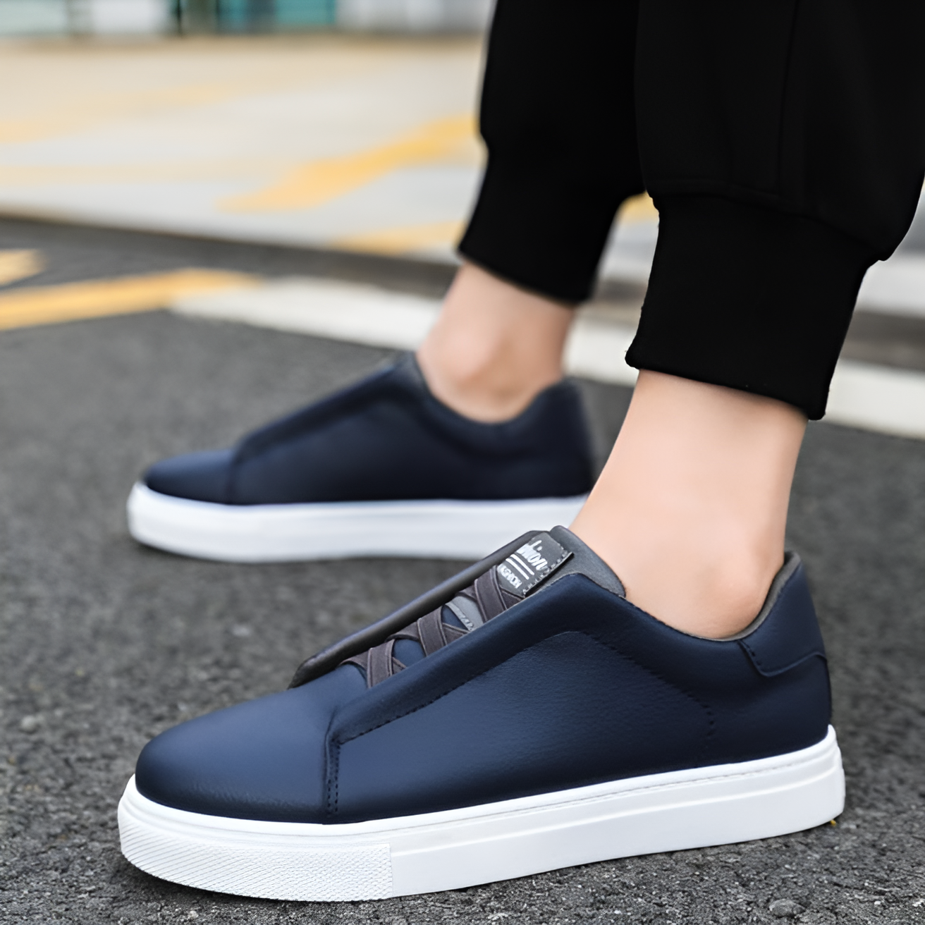 Menns Joggesko Klassisk Stil Minimalistisk Design 5