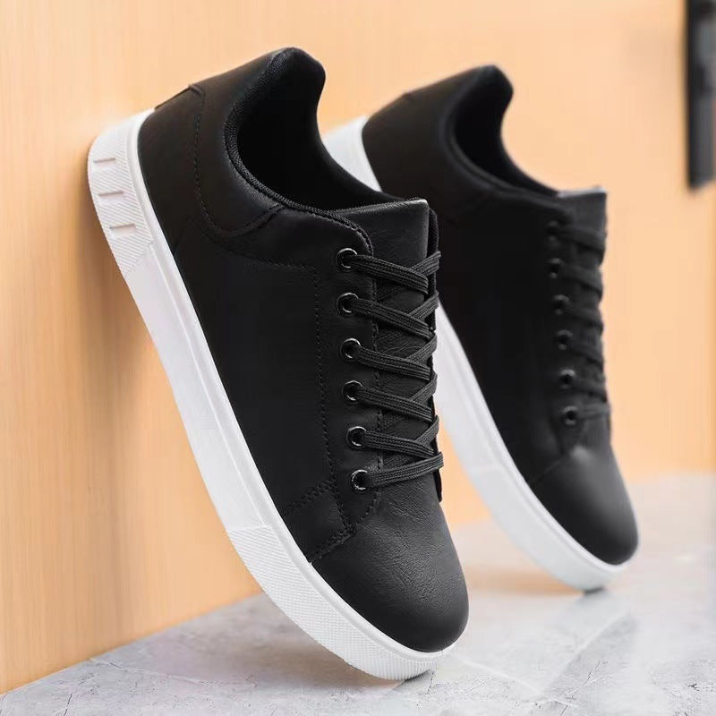 Menns Lav Top Sneakers Med Snøring Moderne Design 3