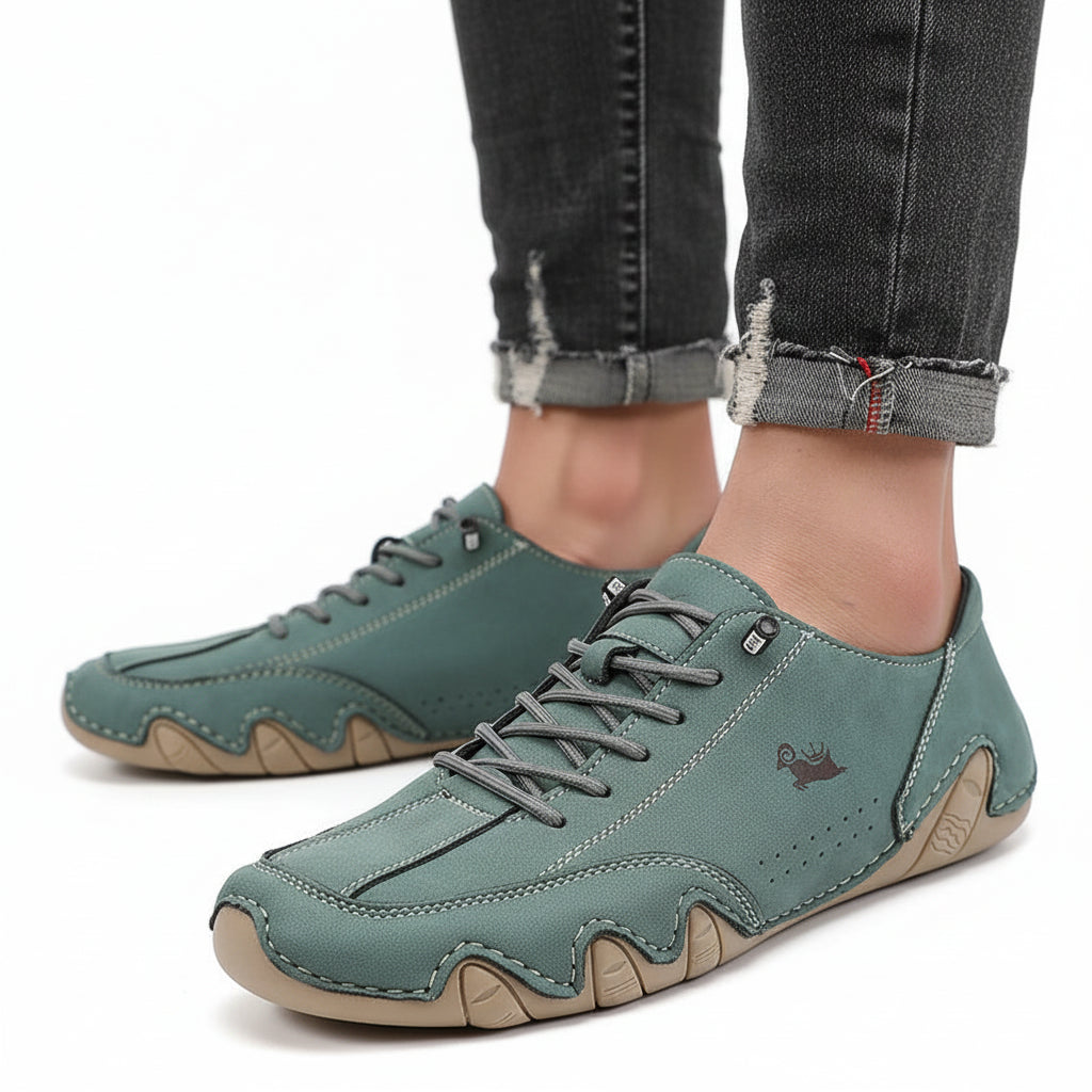 Menns Lavskåret Sneakers med Myke Såler 0
