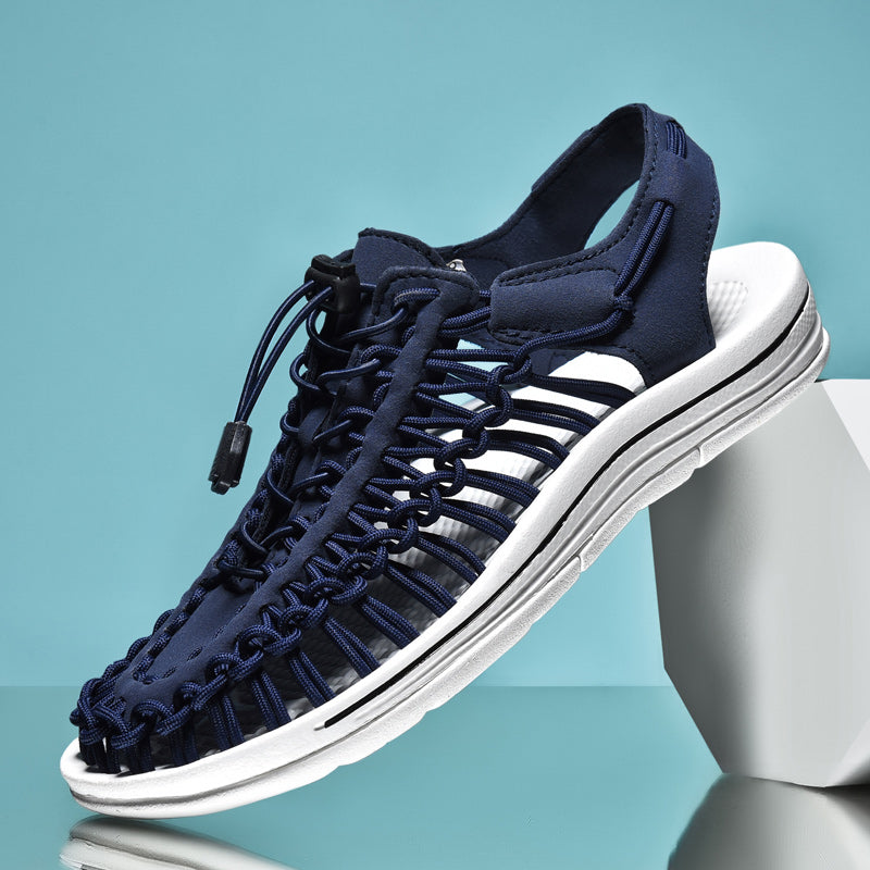 Menns Sandaler Mesh Komfort Pustende Design 2
