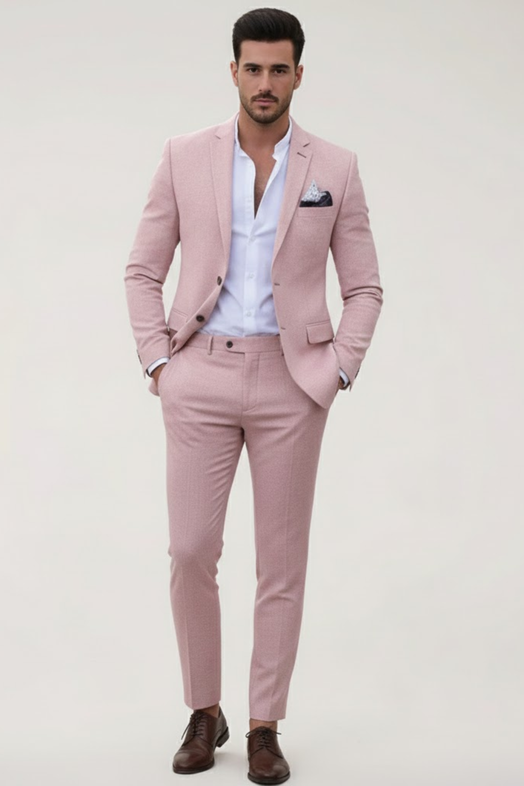 Menns Slim Fit Draktsett for Vår 2