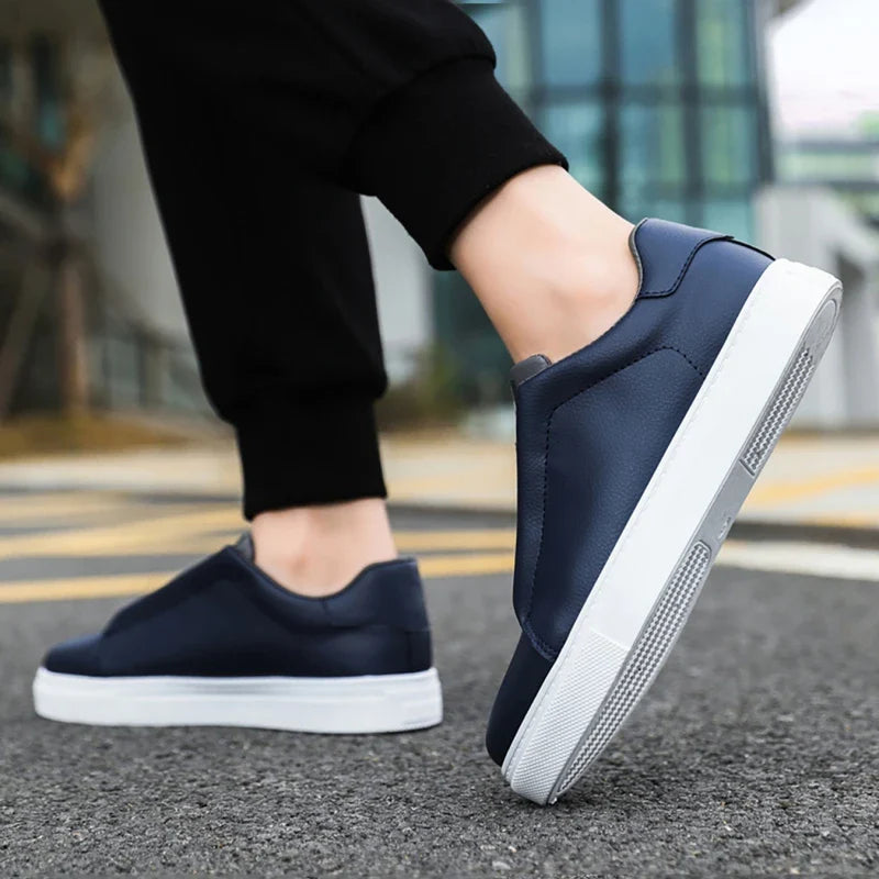 Menns Slip-On Joggesko med Tykk Såle 4