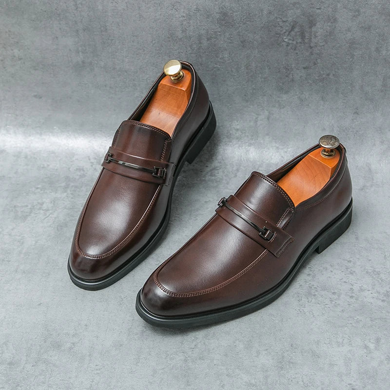 Menns Slip On Loafers Klassisk Stil 2