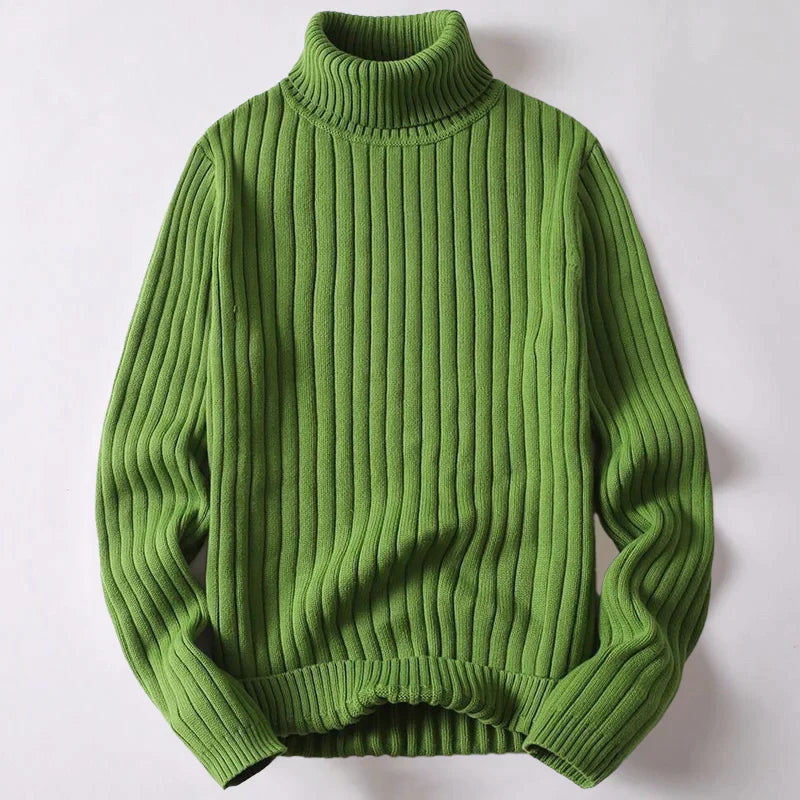 Menns Turtleneck Genser Klassisk Stil 2