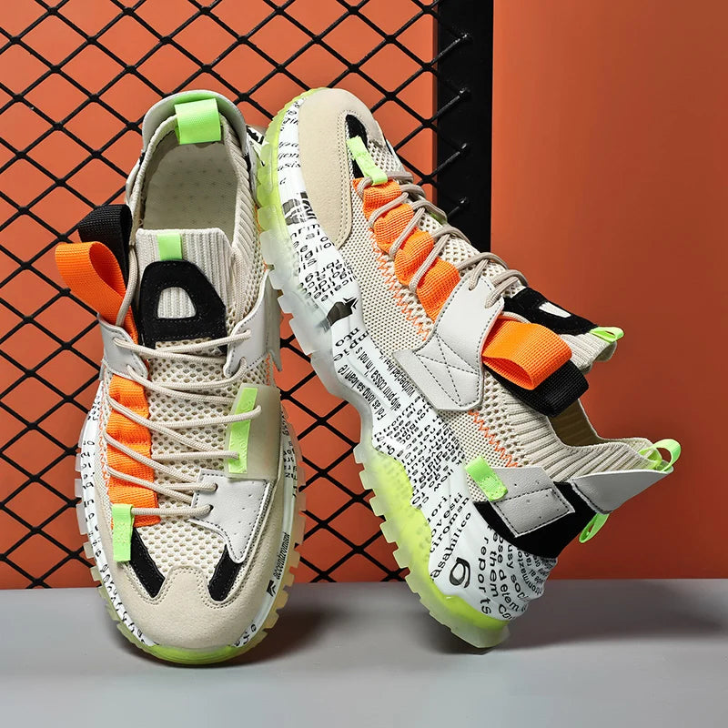 Menns Urban Sneakers med Tykk Såle 2