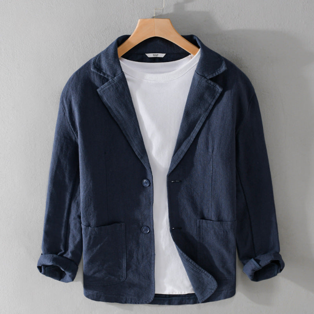 Menns Vintage Jakke Avslappet Stil 5
