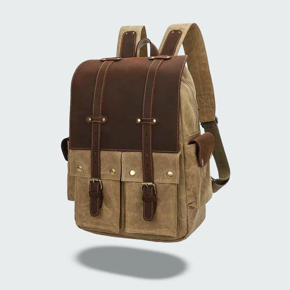 Menns Vintage Kamera Ryggsekk 3