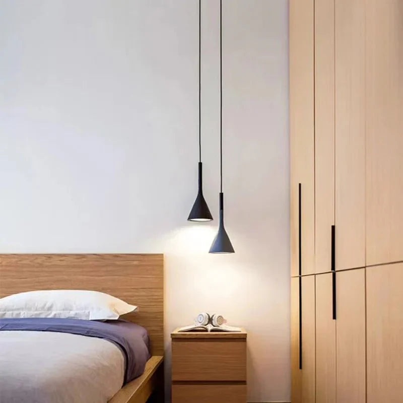 Minimalistisk Pendelampe Justerbar Høyde 3