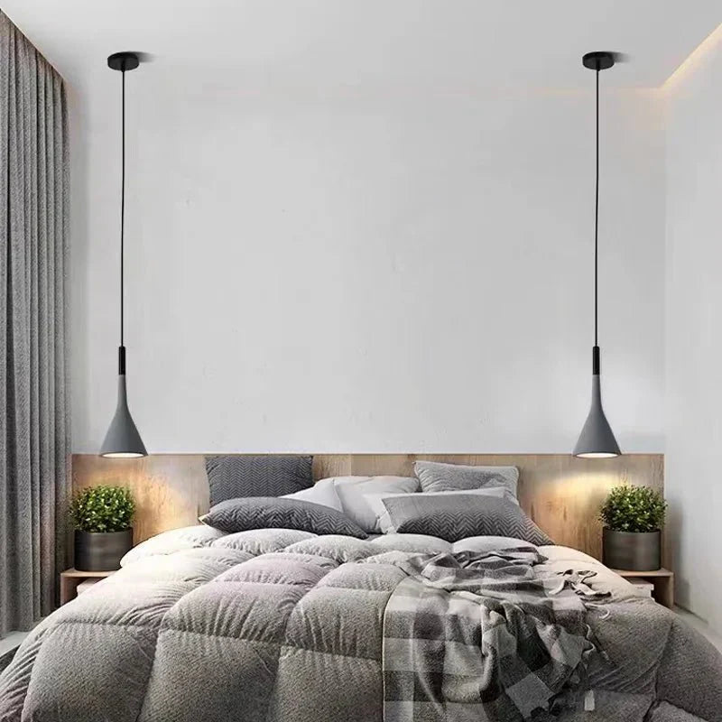 Minimalistisk Pendelampe Justerbar Høyde 5