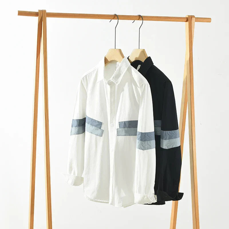 Herreskjorte Lappeteppe Casual Fit Bomull 6